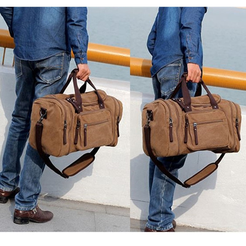 karakome Vintage Travelling Bag
