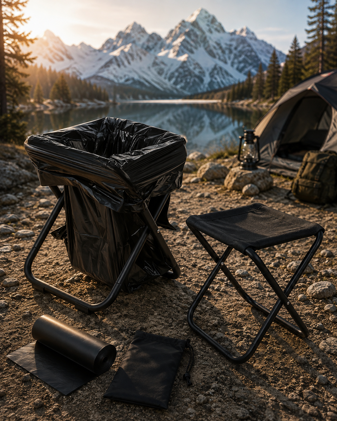 Karakomie Collapsible Camping Toilet